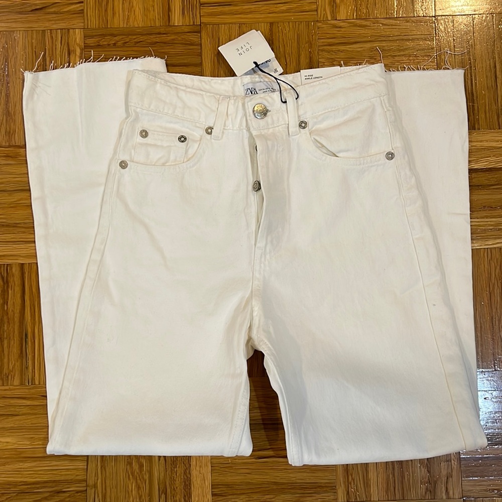 White jeans